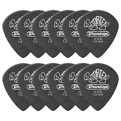 Jim Dunlop ジム ダンロップ 482R TORTEX Pitch Black Jazz III ジャズタイプギター ピック 12枚入り