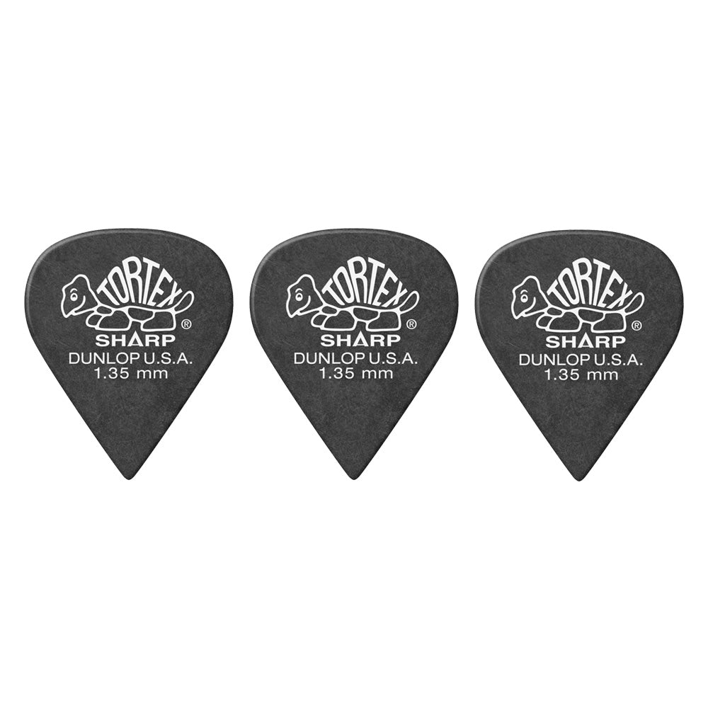 Jim Dunlop TORTEX SHARP 412- ◯◯ ギターピック 3枚入り