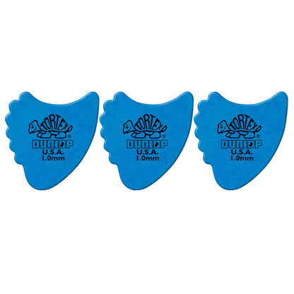 Jim Dunlop TORTEX FIN ギターピック フィンタイプ 414-◯◯ 3枚入り