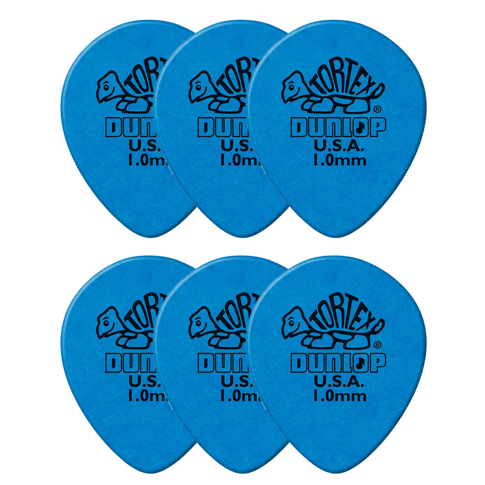 Jim Dunlop ジム ダンロップ 413R TORTEX TEARDROP ギター ピック 6枚入り