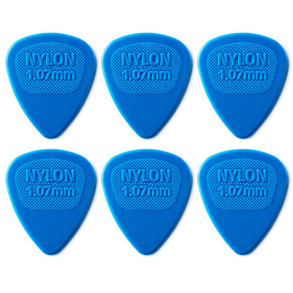 Jim Dunlop NYLON ミディ ナイロンギターピック 6枚入り