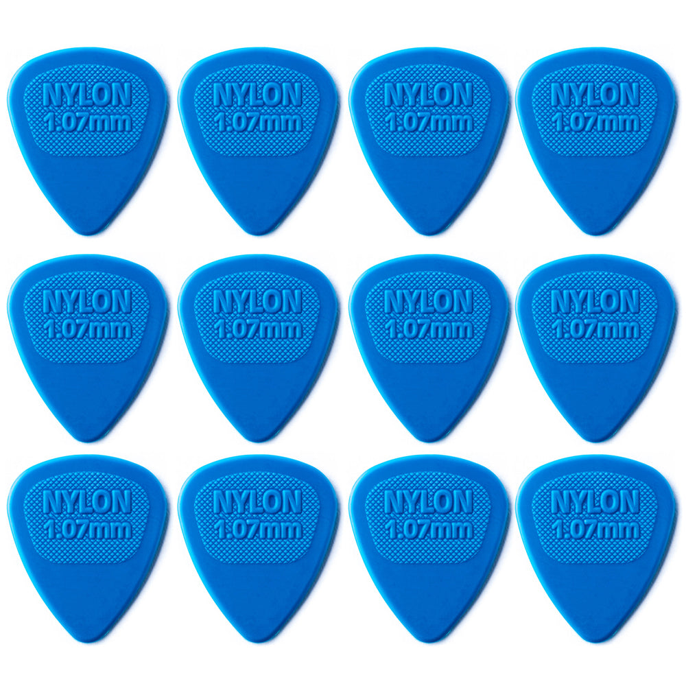 Jim Dunlop NYLON ミディ ナイロンギターピック 12枚入り