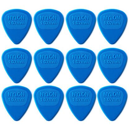 Jim Dunlop NYLON ミディ ナイロンギターピック 12枚入り
