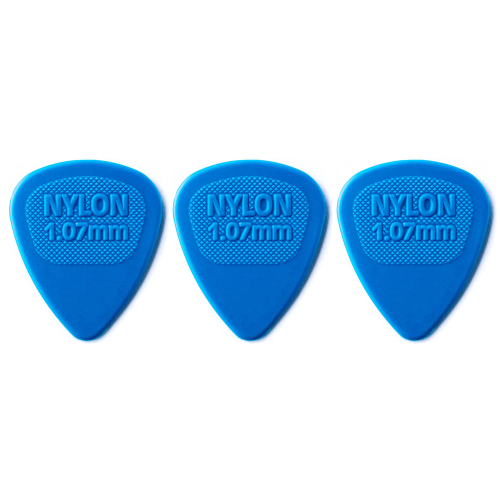 Jim Dunlop NYLON ミディ ナイロンギターピック 3枚入り