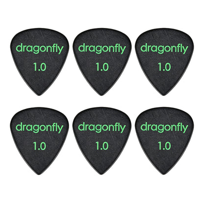 Dragonfly TDシリーズ ティアドロップギターピック 6枚入り