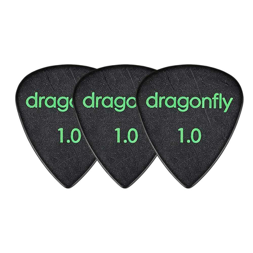 Dragonfly TDシリーズ ティアドロップギターピック 3枚入り