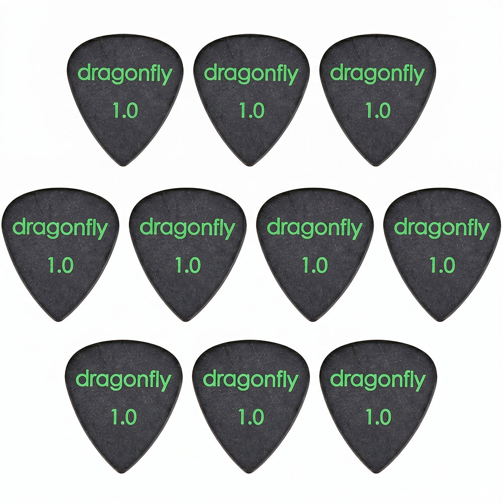 Dragonfly TDシリーズ ティアドロップギターピック 10枚入り