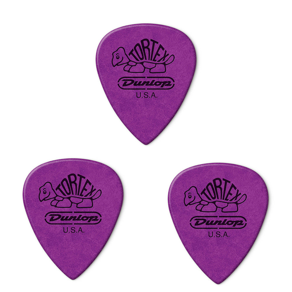 JIM Dunlop Tortex TIII べっ甲柄 III ティアドロップギターピック462R 3枚入り