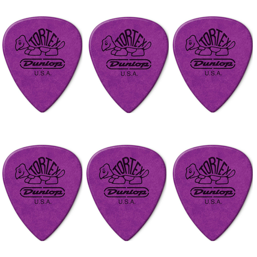 JIM Dunlop Tortex TIII べっ甲柄 III ティアドロップ ギターピック 462R 6枚入り
