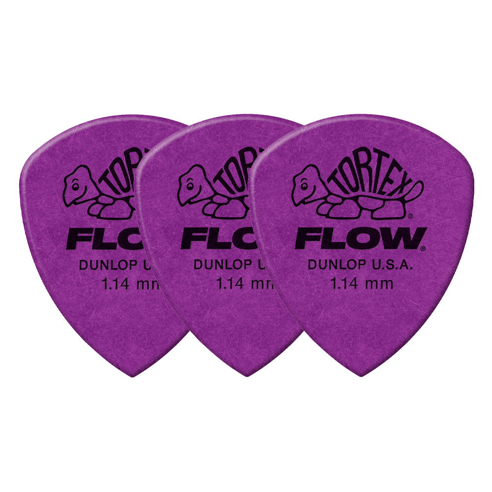 Jim Dunlop ジム ダンロップ 558R Tortex Flow ギターピック 3枚入り