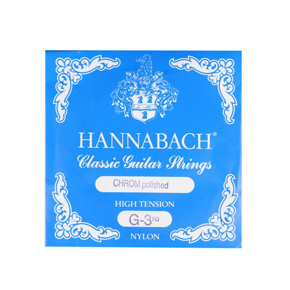 HANNABACH ハナバッハ  クラシックギター弦 単品弦 850シリーズ PSP加工の巻弦 ミディアムテンション ハイテンション ナイロン弦 ドイツ製