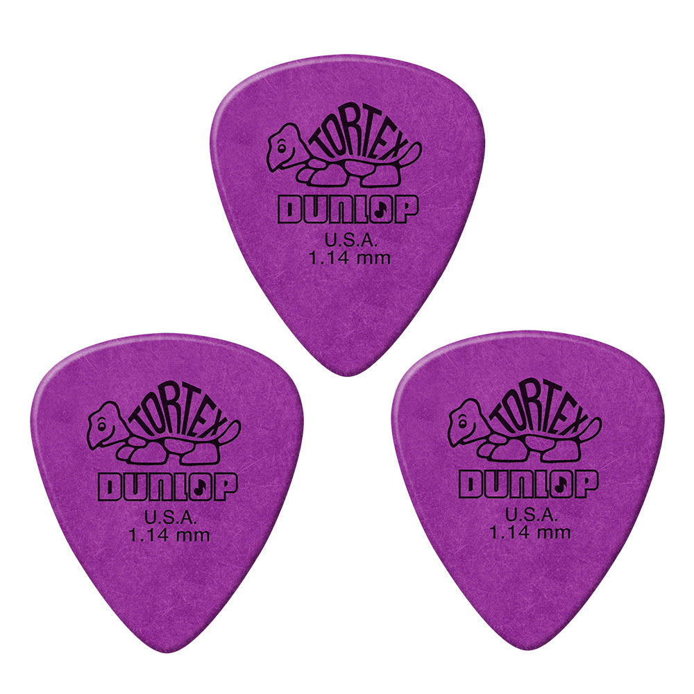 Jim Dunlop ジム ダンロップ 418R TORTEX STANDARD ティアドロップギター ピック 3枚入り