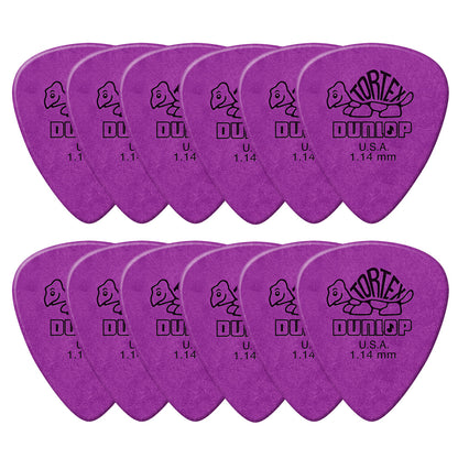Jim Dunlop ジム ダンロップ 418R TORTEX STANDARD ティアドロップギター ピック 12枚入り