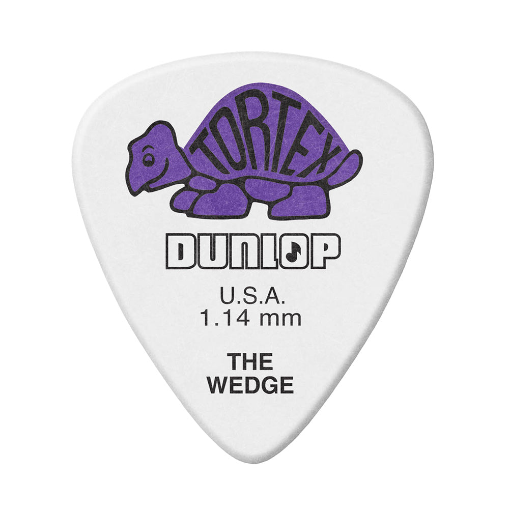 Jim Dunlop ジム ダンロップ 424R TORTEX WEDGE ウエッジギター ピック 1枚入り
