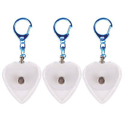 KIZAI キザイ QC055-◯◯ キーホルダータイプ透明ソフトピックケース 携帯用収納＆ディスプレイ 3個入り