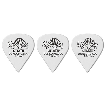 Jim Dunlop TORTEX SHARP 412- ◯◯ ギターピック 3枚入り