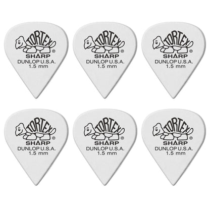 Jim Dunlop TORTEX SHARP 412- ◯◯ ギターピック 6枚入り