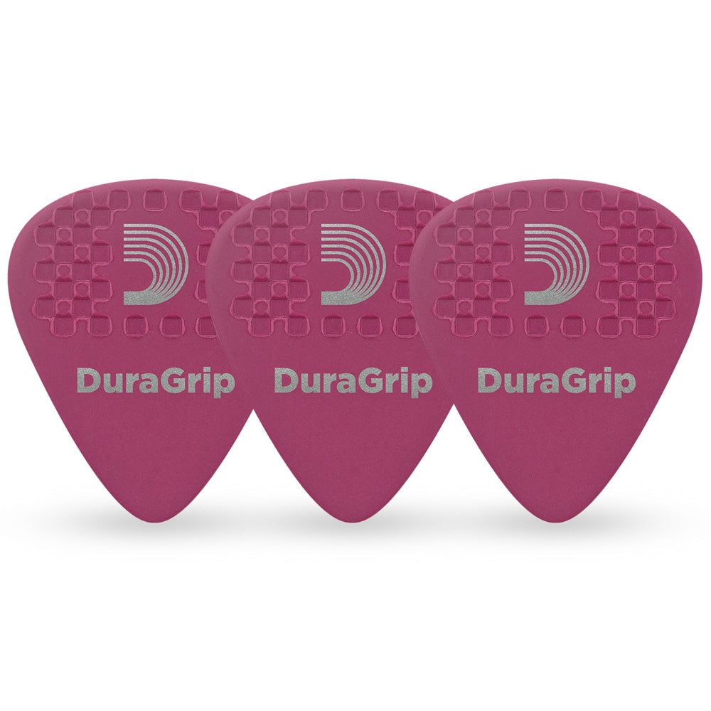 D'Addario DuraGrip ピック ティアドロップ 3枚入り