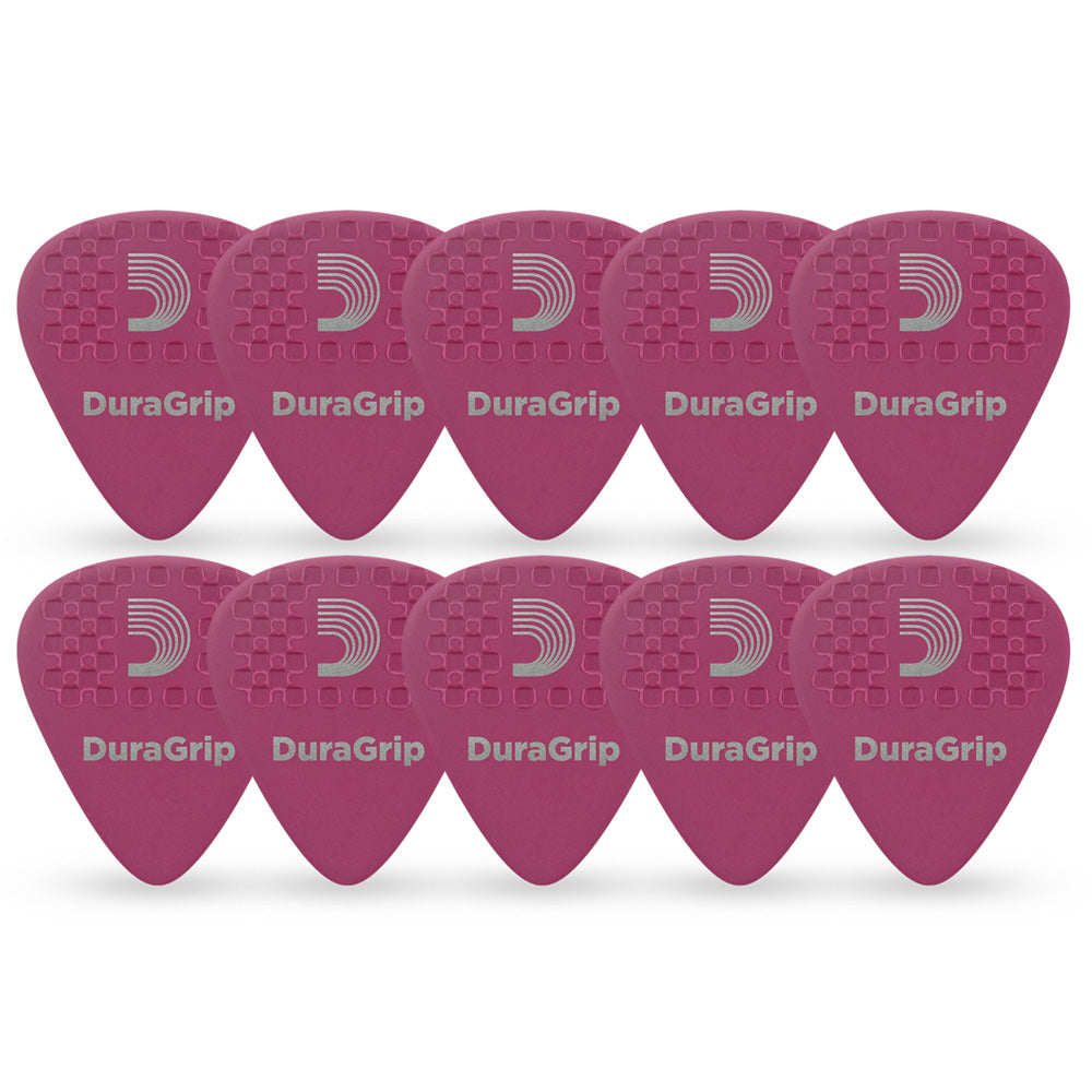 D'Addario DuraGrip ピック ティアドロップ 10枚入り