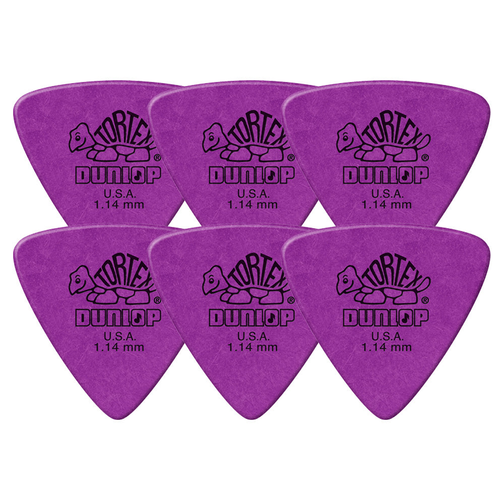Jim Dunlop TORTEX TRIANGLE ギターピック 431-◯◯ 6枚入り