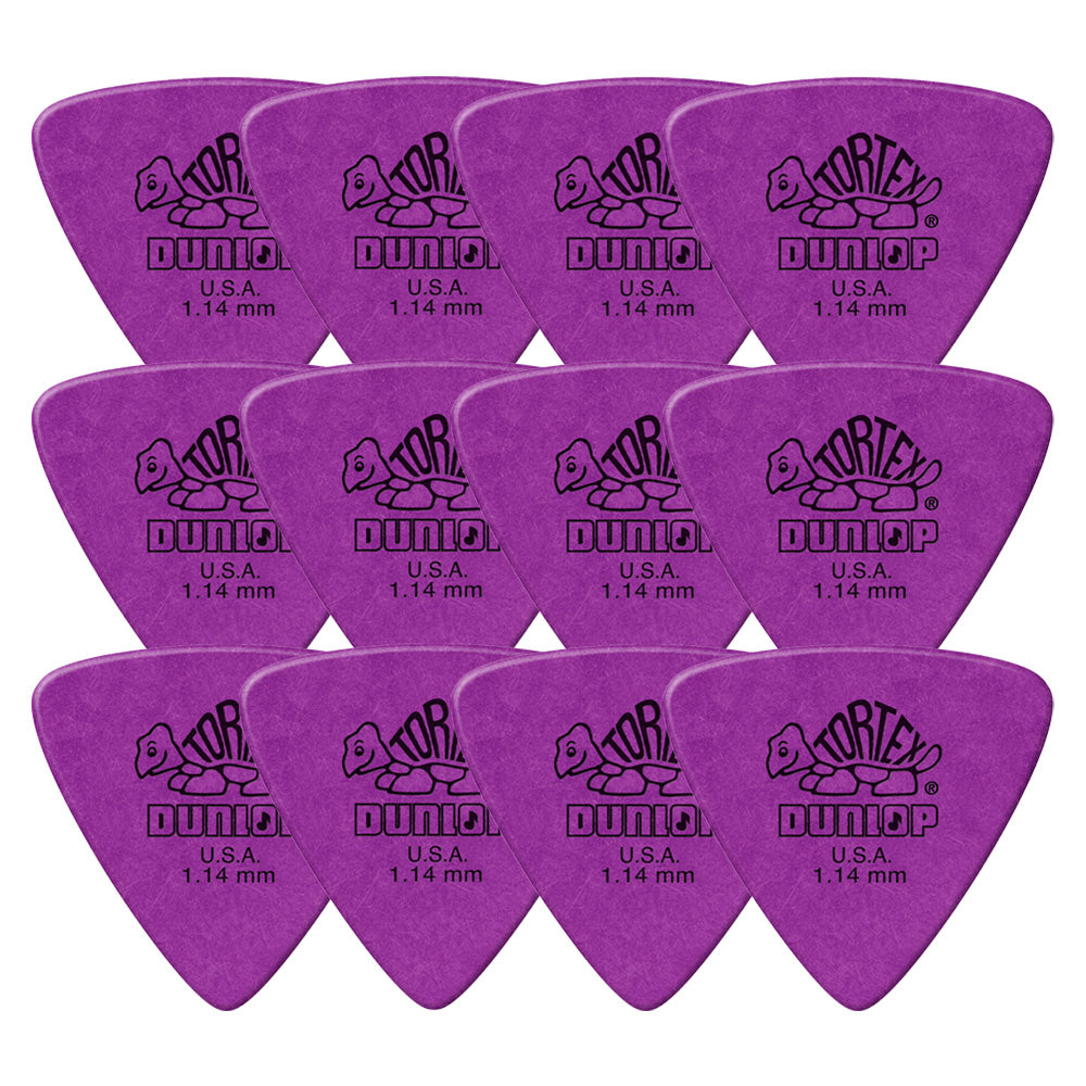 Jim Dunlop TORTEX TRIANGLE ギターピック 431-◯◯ 12枚入り