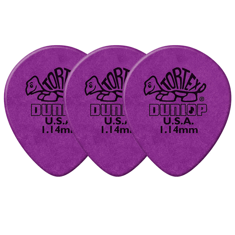 Jim Dunlop ジム ダンロップ 413R TORTEX TEARDROP ギター ピック 3枚入り