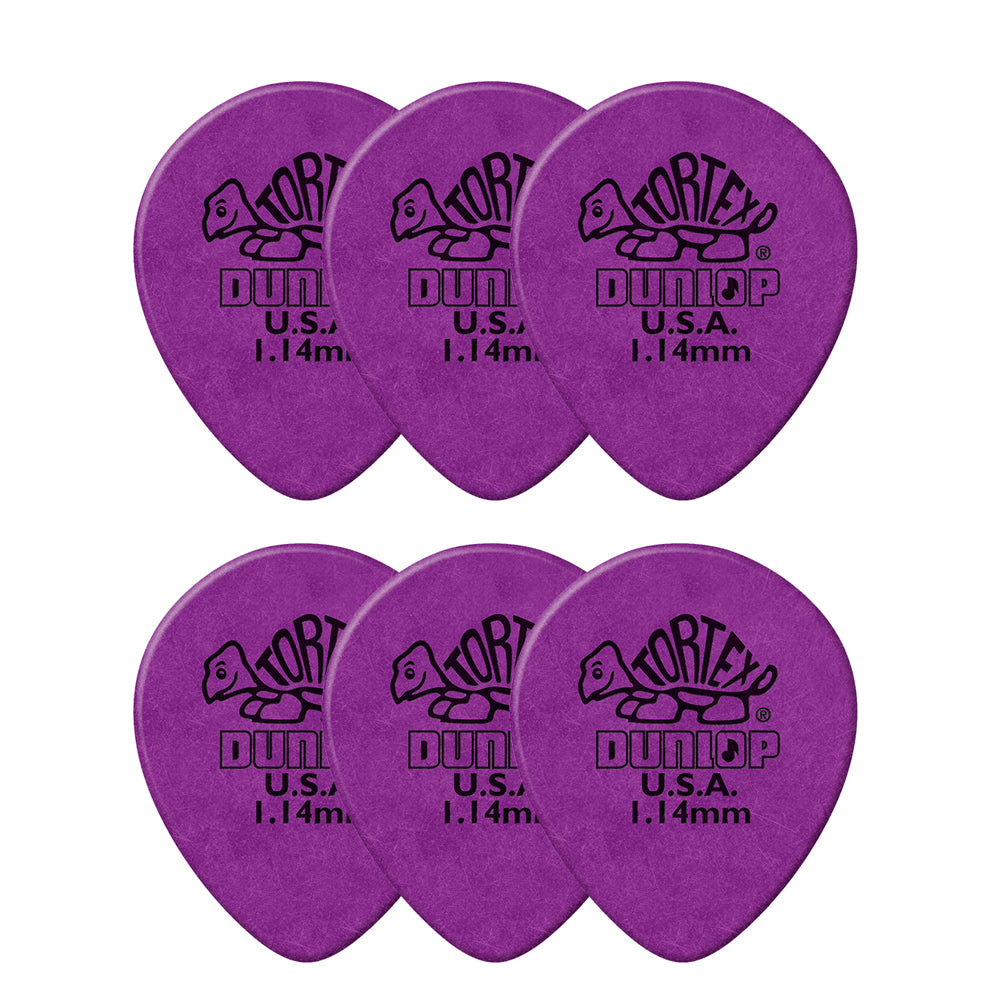 Jim Dunlop ジム ダンロップ 413R TORTEX TEARDROP ギター ピック 6枚入り