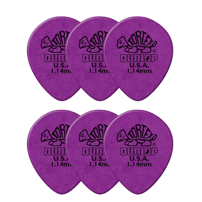 Jim Dunlop ジム ダンロップ 413R TORTEX TEARDROP ギター ピック 6枚入り