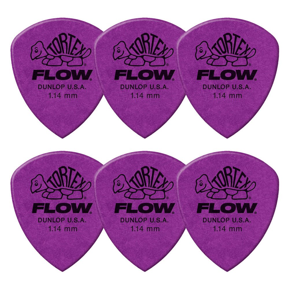 Jim Dunlop ジム ダンロップ 558R Tortex Flow ギターピック 6枚入り