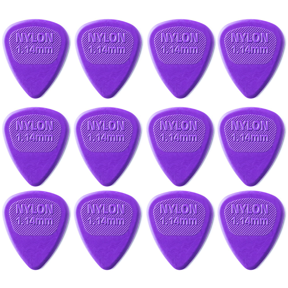 Jim Dunlop NYLON ミディ ナイロンギターピック 12枚入り