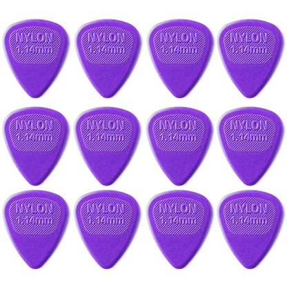 Jim Dunlop NYLON ミディ ナイロンギターピック 12枚入り