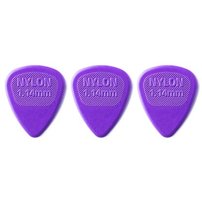 Jim Dunlop NYLON ミディ ナイロンギターピック 3枚入り