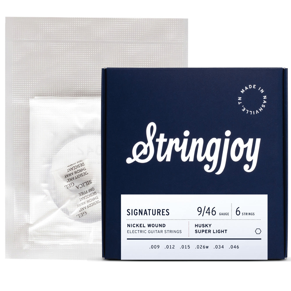 StringJoy ストリングジョイ エレキギター弦　アメリカ製　ハンドメイド | 六弦・七弦対応