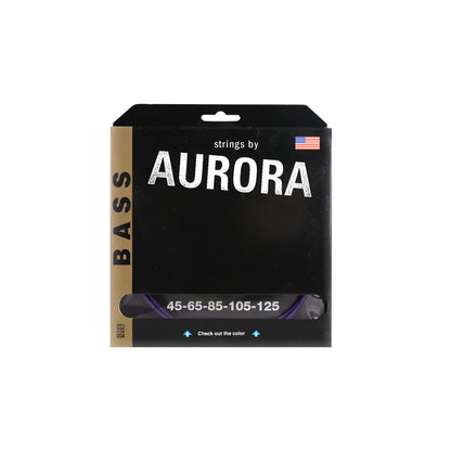 Aurora カラー5弦ベース弦（45-125）