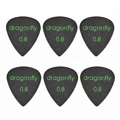 Dragonfly TDシリーズ ティアドロップギターピック 6枚入り