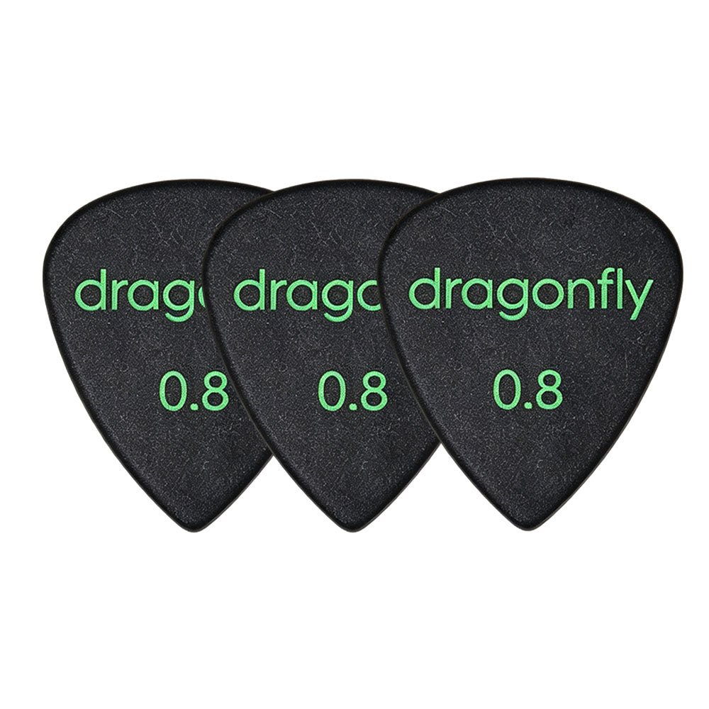 Dragonfly TDシリーズ ティアドロップギターピック 3枚入り