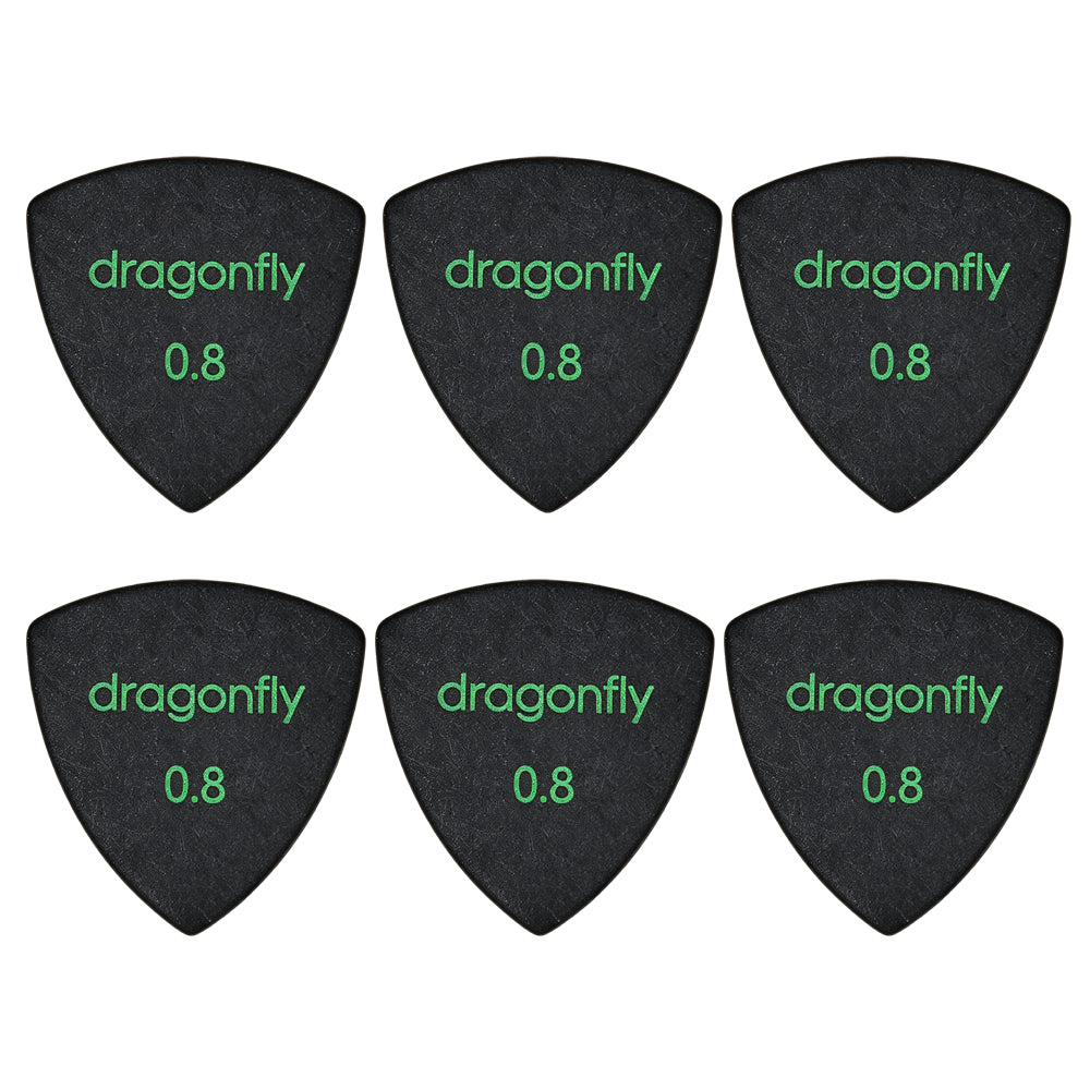 Dragonfly TRシリーズ トライアングル ギターピック 6枚入り
