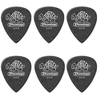 JIM Dunlop Tortex TIII べっ甲柄 III ティアドロップ ギターピック 462R 6枚入り