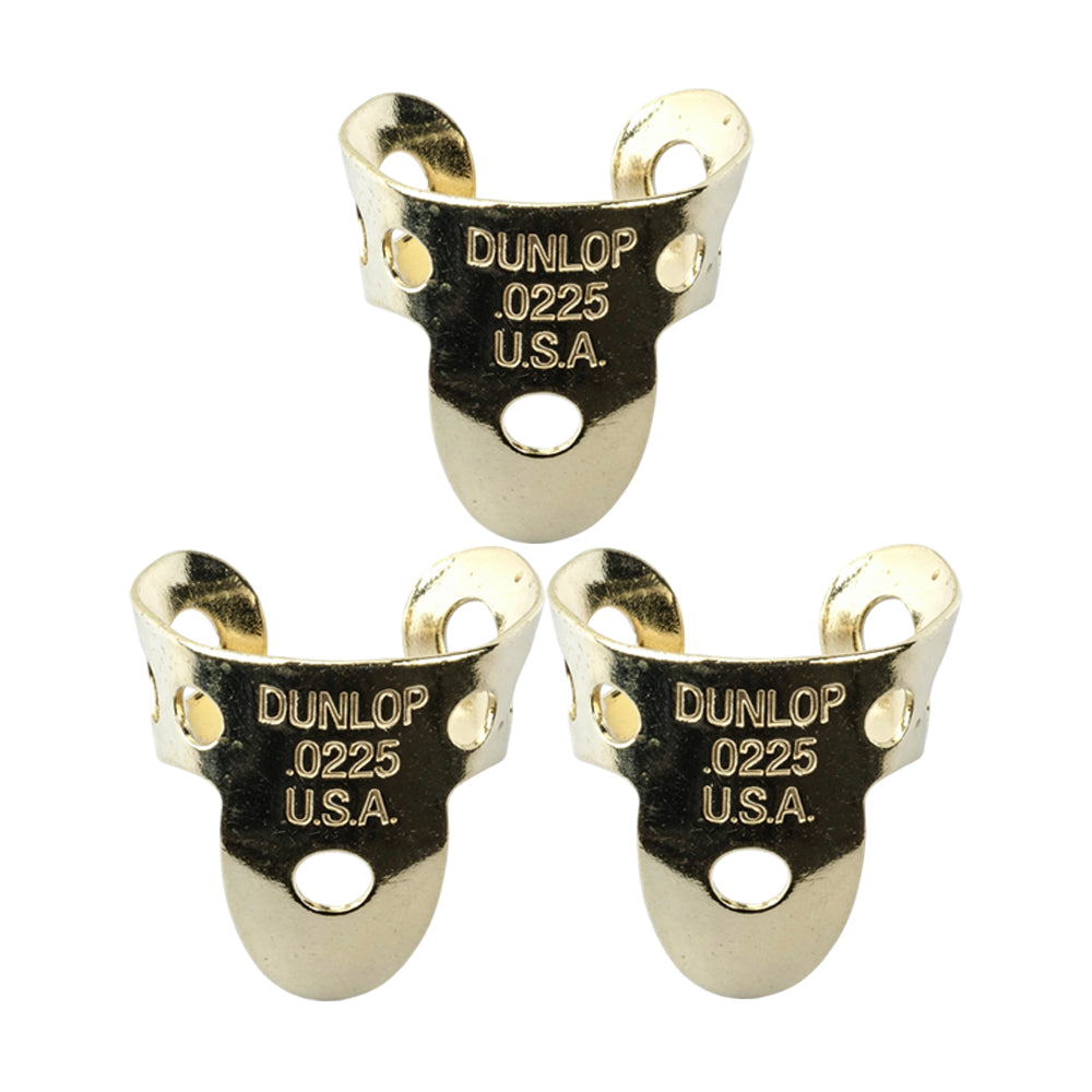Jim Dunlop Metal Fingerpicks 33R / 37R 3枚入り