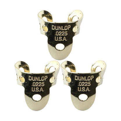 Jim Dunlop Metal Fingerpicks 33R / 37R 3枚入り
