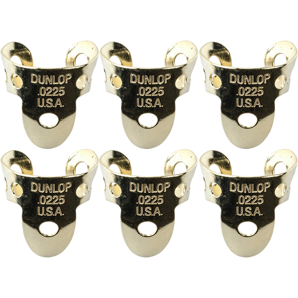 Jim Dunlop Metal Fingerpicks 33R / 37R 6枚入り