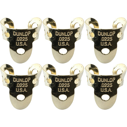 Jim Dunlop Metal Fingerpicks 33R / 37R 6枚入り