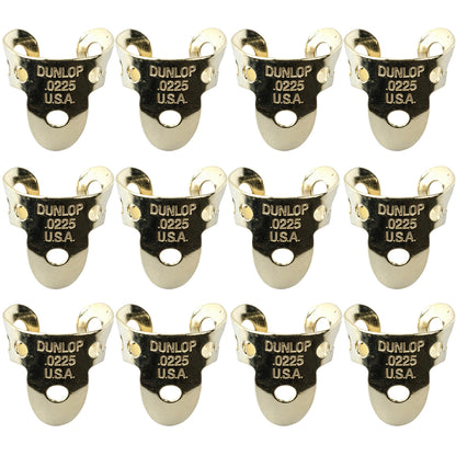 Jim Dunlop Metal Fingerpicks 33R / 37R 12枚入り
