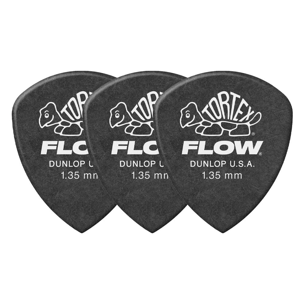 Jim Dunlop ジム ダンロップ 558R Tortex Flow ギターピック 3枚入り