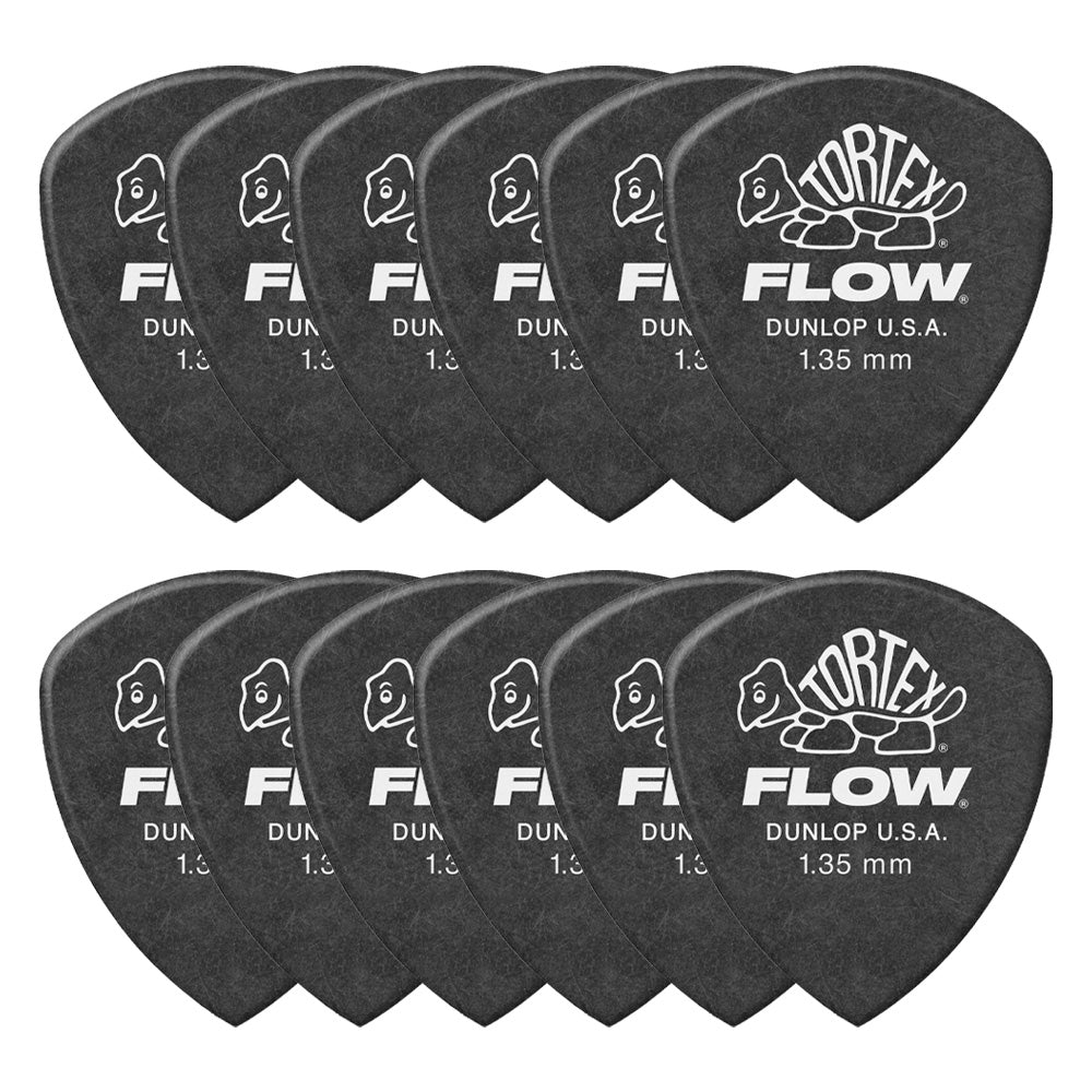 Jim Dunlop ジム ダンロップ 558R Tortex Flow ギターピック 12枚入り