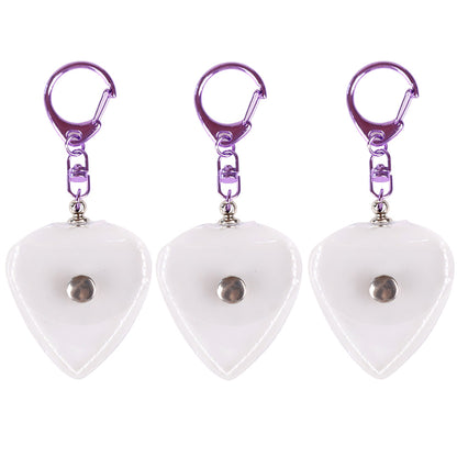 KIZAI キザイ QC055-◯◯ キーホルダータイプ透明ソフトピックケース 携帯用収納＆ディスプレイ 3個入り