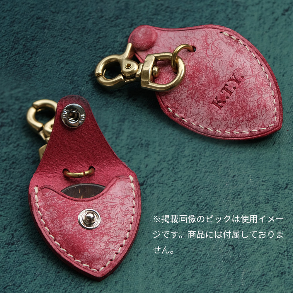 Knight T.Y. 本革ギターピックケース ハンドメイド