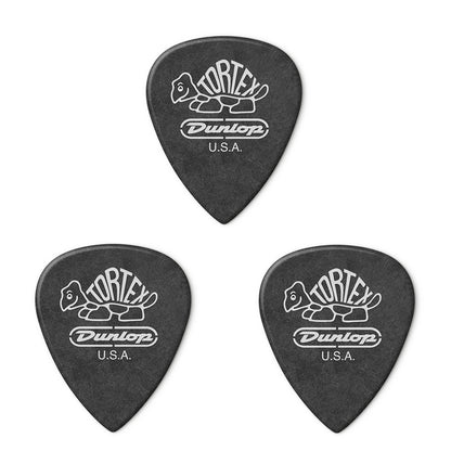 JIM Dunlop Tortex TIII べっ甲柄 III ティアドロップギターピック462R 3枚入り