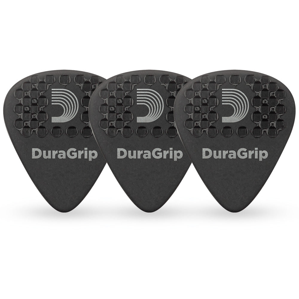 D'Addario DuraGrip ピック ティアドロップ 3枚入り