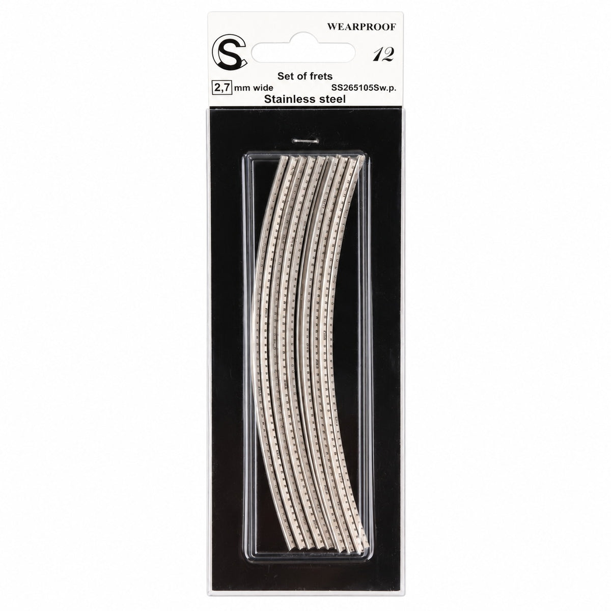 Sintoms ステンレス フレットワイヤー W.P. 12本セット 各サイズ・Frill対応